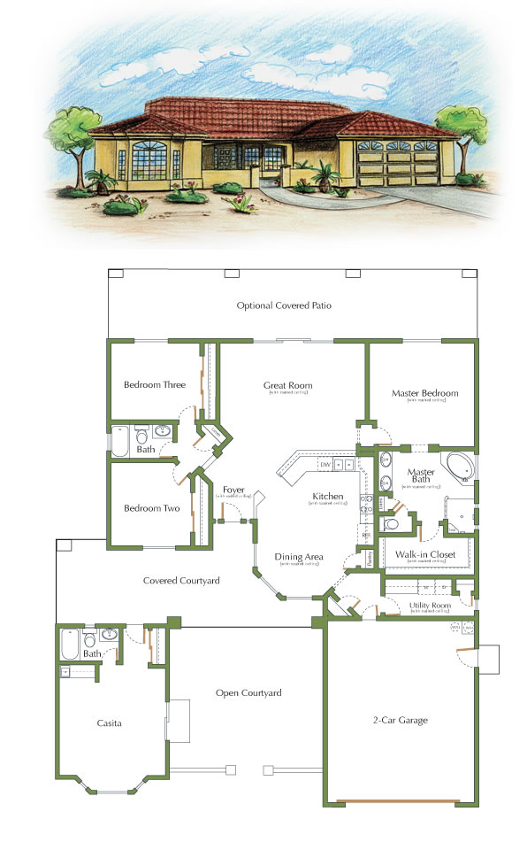 model everest III w/ detached casita